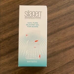 Silicone Gel for Scars - White and Blue